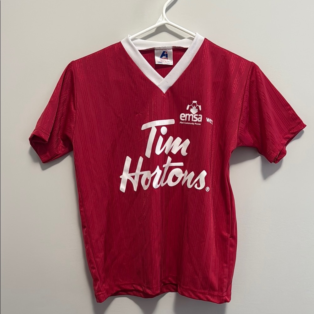 Red Timbits Soccer Jersey